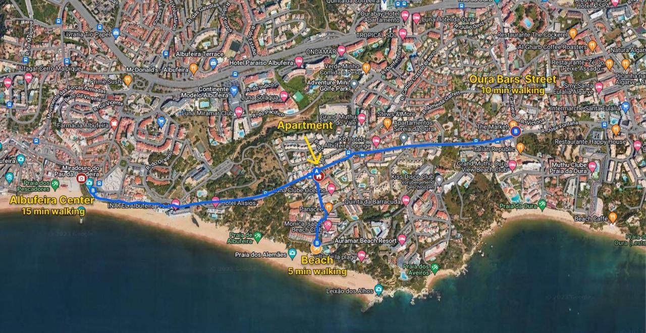 Sunny Albufeira - 5Min To The Beach By Lovelystay Exteriör bild